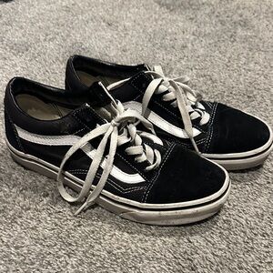 Vans Black and White Old Skool Sneakers